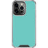 Turquoise iPhone 15 Pro Clear Case